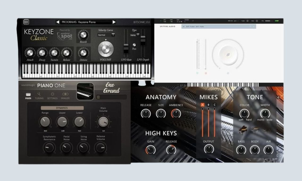List of our best free piano vst plugins