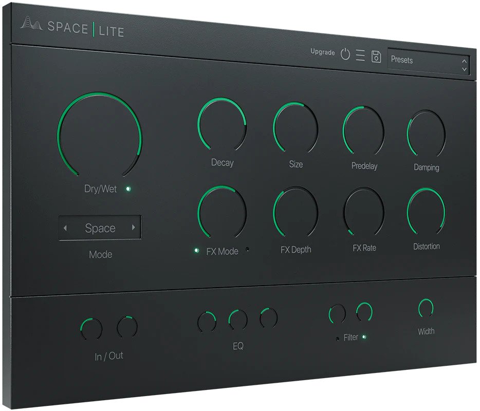 Cymatics Space Lite free reverb plugin with fx modes.
