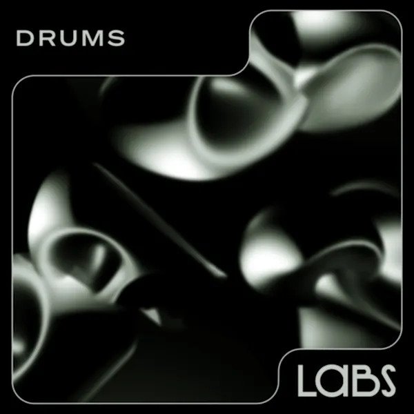 Spitfire LABS Drums vintage acoustic kit interface.
