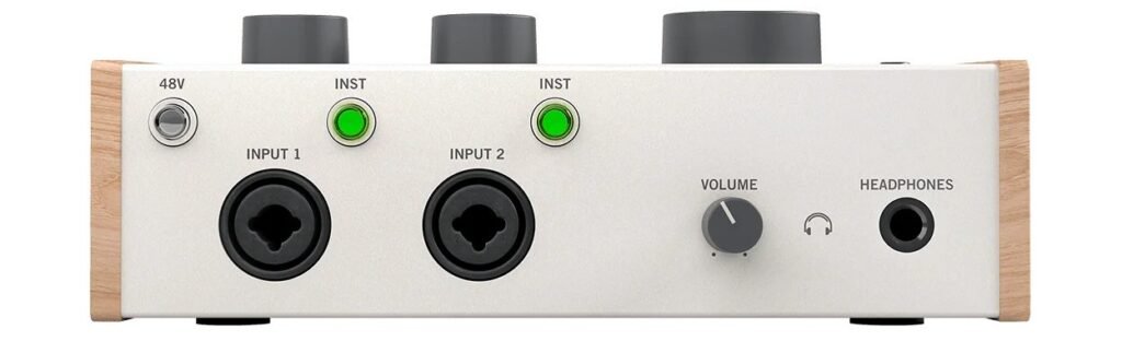Universal Audio Volt 276 interface with built-in 76 compressor and vintage mode (front).
