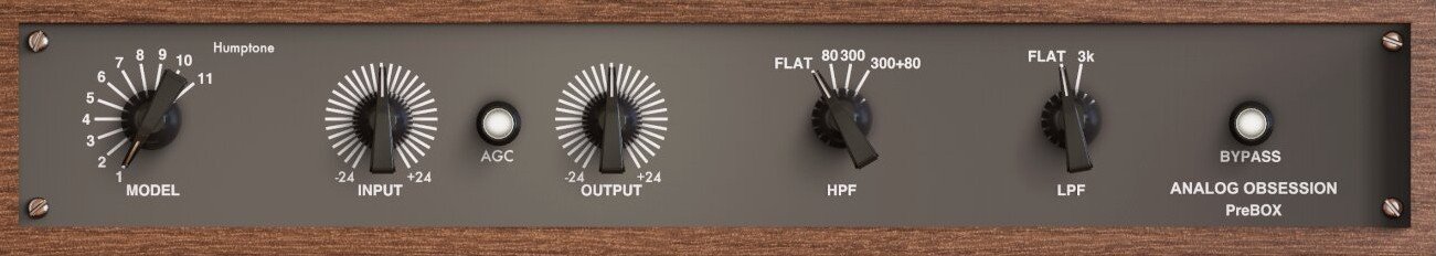 Analog Obsession free preamp and saturation plugins.